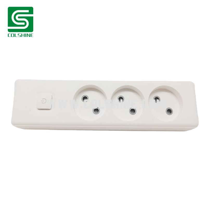 European Power Strip Power Extension Socket Germany Type without Earth 16A 250V